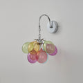 Colorful Bubble Wall Sconce Talia Creative Glass Wall Light Bauhau Bedside Lamp for Bedroom Hallway & Kids Room